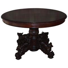19th Century Forest Centre Table