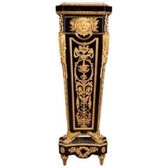Vintage Majestic Pedestal in the Louis XVI Style According to J. Henri Riesener