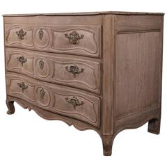 Bleached Oak Commode