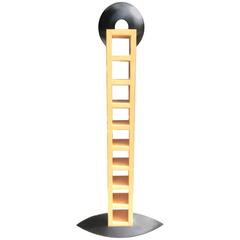 Memphis Style Bookcase Sculptural Etagere 6