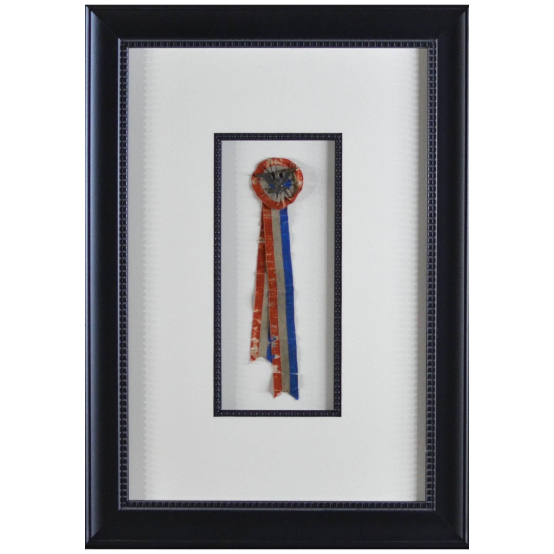 Civil War Officers Reunion Ribbon 
Insignia For Sale