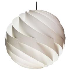 Huge Pendant 'Turbo' by Louis Weisdorf for Lyfa, Denmark 11