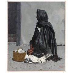 Don Stewart "Ninia" by Acrylic Painting