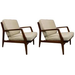Ib Kofod-Larsen Pair of Lounge Chairs