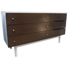 Mid-Century Modern Lacquered Low Dresser by Stanley Furniture