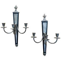 Pair of Modernist Wall Sconces 12