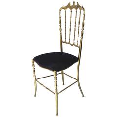 Italian Brass Chiavari Chair 10