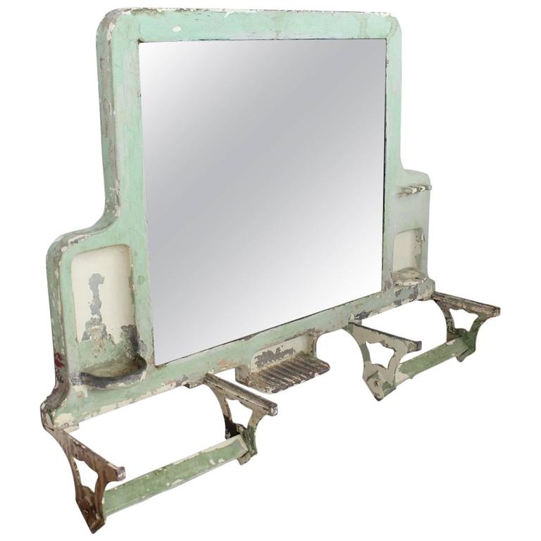 1920s Hotel Bathroom Mirror at 1stDibs | 1920s bathroom mirror