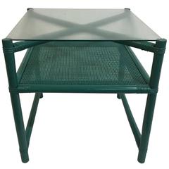 Willow & Reed Bamboo Two-Tiered Side Table 6