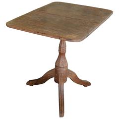 Teak Wood Colonial Side Table 11