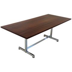 Jules Wabbes Dining Table, circa 1960, Belgium 7