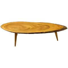 Tree Slab Coffee Table, 1950s