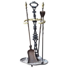 19th Century French Fireplace Tools