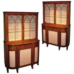 Near Pair of Early 19th Century Regency Period Bookcases 1