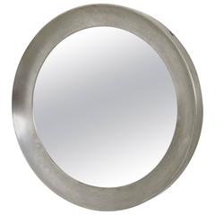 Mirror with Steel Frame by Sergio Mazza for Artemide, Italy, 1950s 6