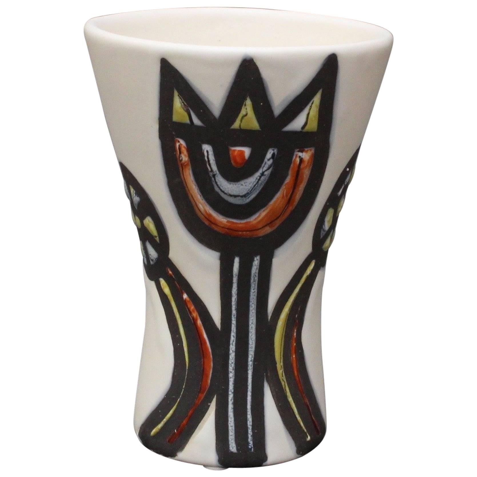 Vase with Tulips by Roger Capron, 1950s