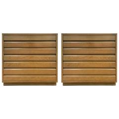 Pair of Four-Drawer Mid-Century Modern Chests 9