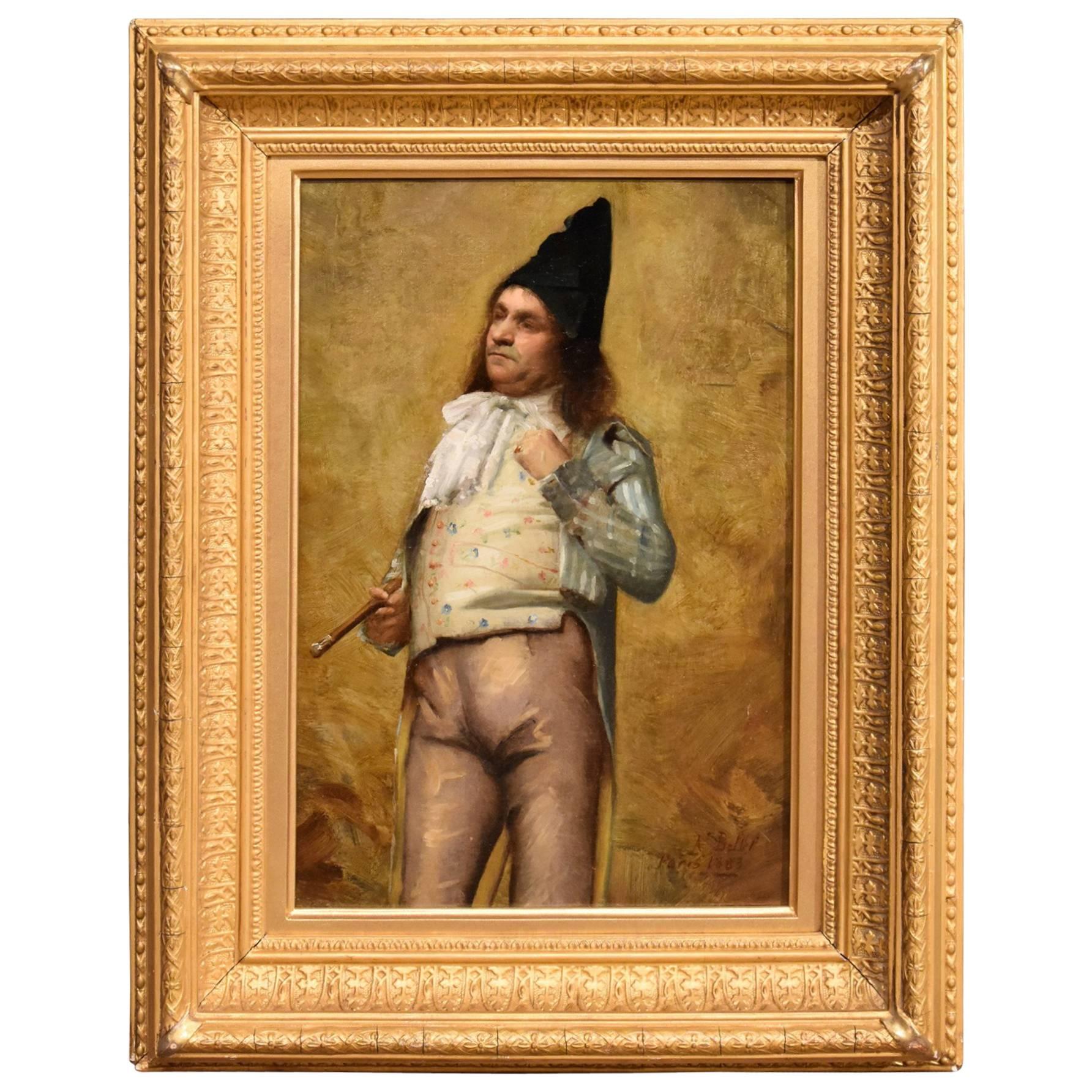 "a Gentleman of Paris" by Auguste -Emile Bellet For Sale