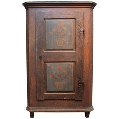 19th Century Austrian Painted Cupboard