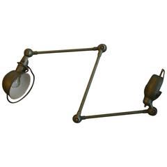 French Modernist Desk Lamp Made in the 1950s-1960s by Jean Louis Domecq
