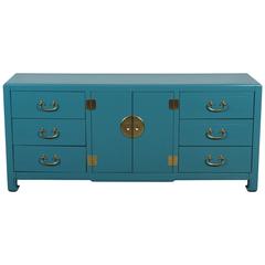 Vintage Hollywood Regency Newly Lacquered Dresser by American of Martinsville