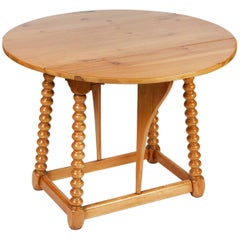 Vintage Pine Drop-Leaf Table