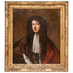 William and Mary Period Portrait of a Young Man ca. 1680