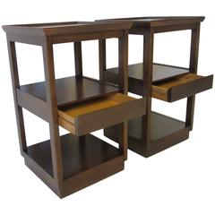 Edward Wormley Nightstands for Drexel