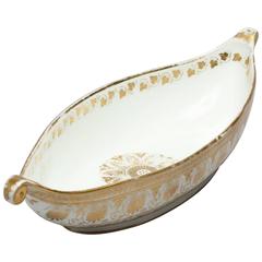 19th Century Sevres Chateau De St. Cloud Navette Dish