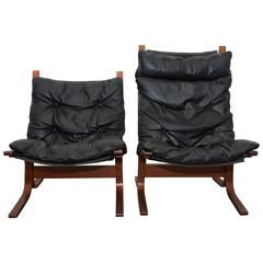 Set of Two Vintage Siesta Armchairs by Ingmar Relling for Westnofa
