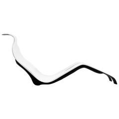 Bouloum Chaise Designed by Olivier Mourgue, Indoor Outdoor Fiberglass, Restored 3