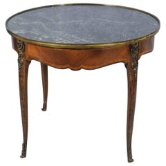 French Louis XV Style Round Table, 19th Century