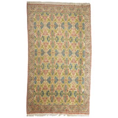 Rare Old  CUENCA Spanish Carpet  for FINAL SALE