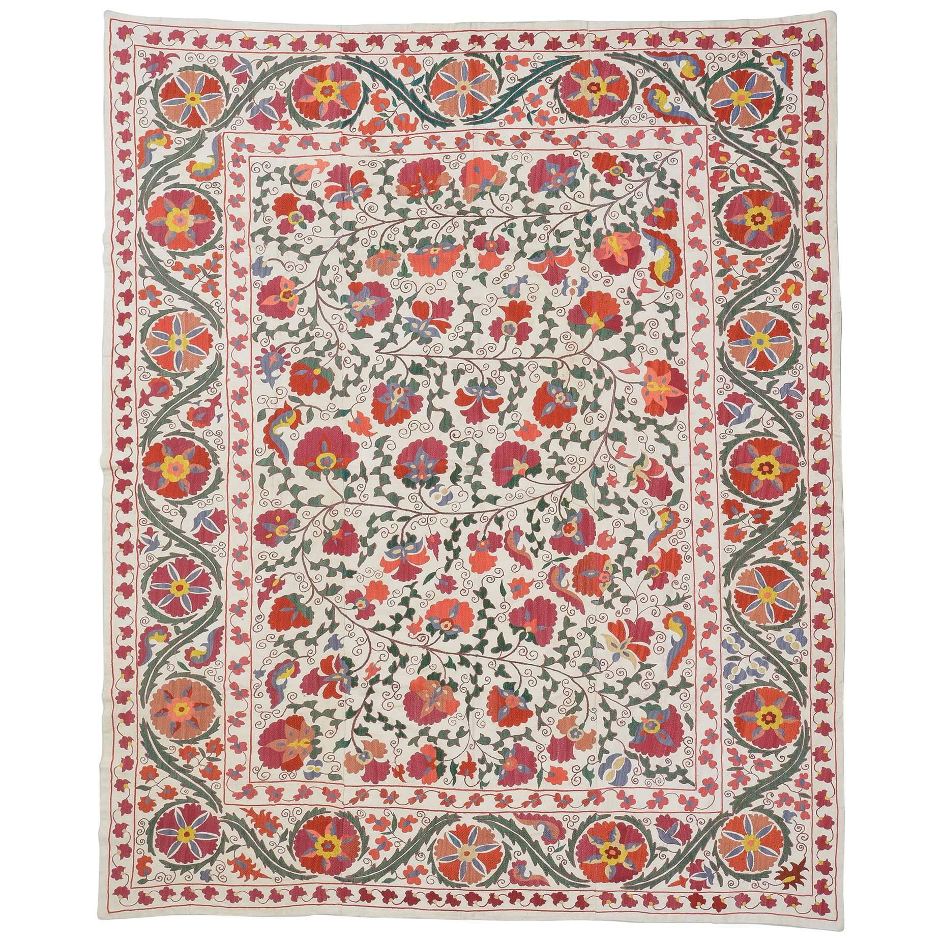 Susani Embroidery suitable for Wall, Bed , Table Cover, Curtain