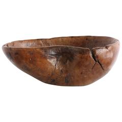 18th Century Wooden Bowl