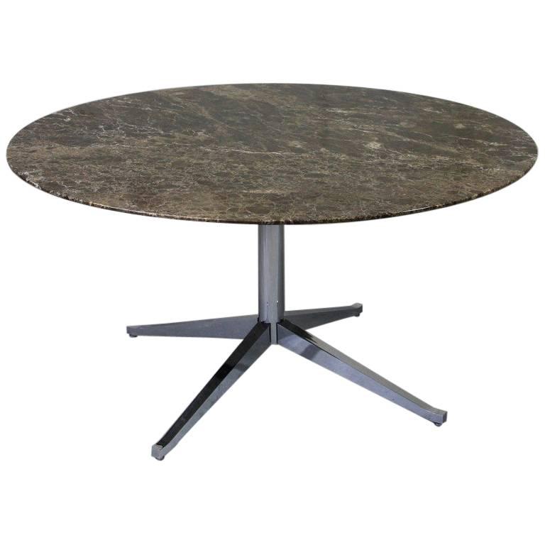 Florence Knoll Round Marble Table