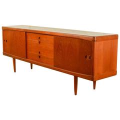 Mid-Century Large Danish Sideboard or Credenza by H.W. Klein for Bramin