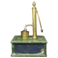 19th Century Miniature Model Victorian Toy Water Pump Folk Art 11