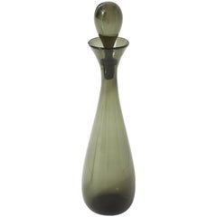 Blenko Glass Bottle, circa 1950 8