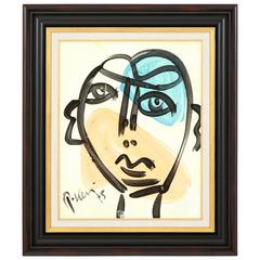 Painting by Peter Keil, Mid-Century 11