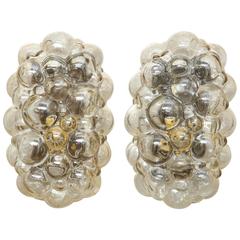 Helena Tynell / Limburg Bubble Glass Sconces, 2 pairs