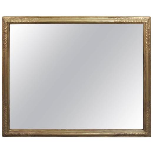 1920s Carved Wood Gilt Mirror For At 1stdibs 1920s Carved Wood Gilt Mirror For