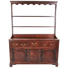 Early 18th Century Oak Welsh Dresser