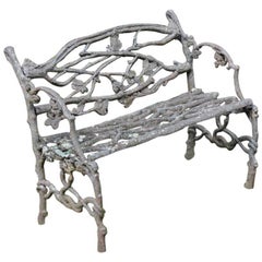 Cast Iron Twig Settee