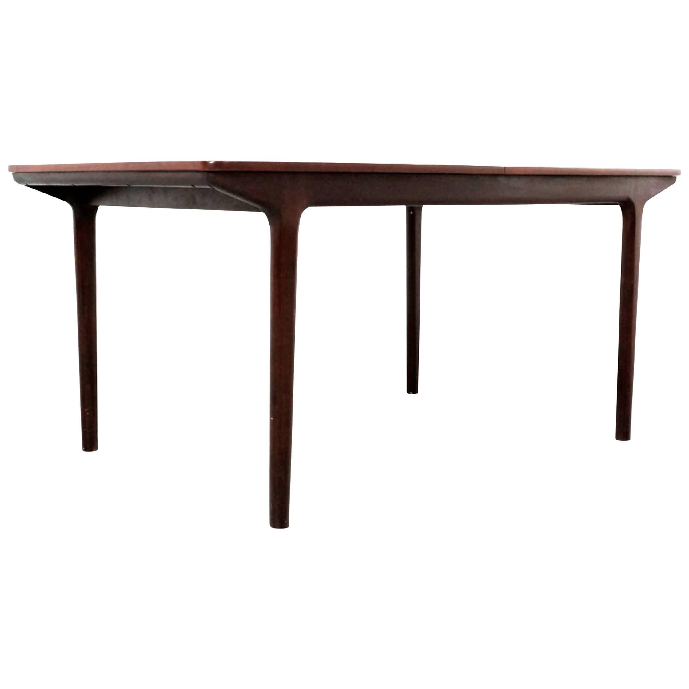 Mid-Century 12-Seat Palisander Dining Table by Tom Robertson for McIntosh, 1960 For Sale