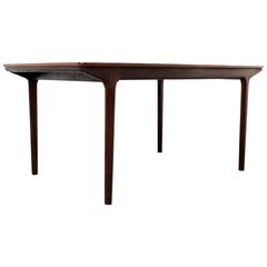Mid-Century 12-Seat Palisander Dining Table by Tom Robertson for McIntosh, 1960