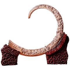 Exceptional Carved Fossil Woolly Mammoth Tusk