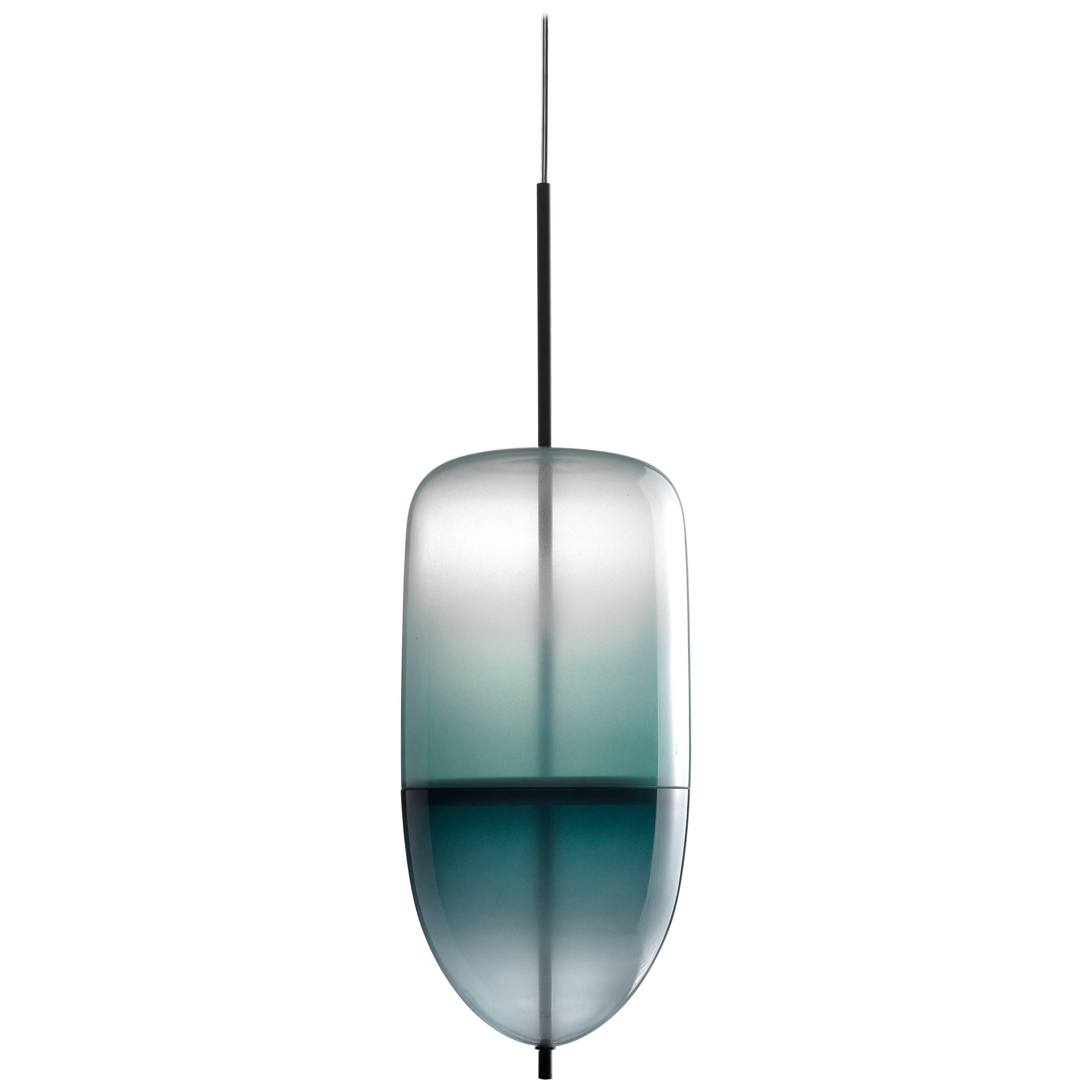 Flow[T] S5 by Nao Tamura — Murano Blown Glass Pendant Lamp For Sale