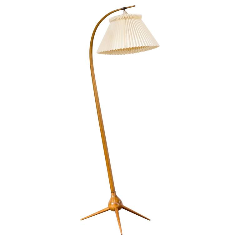 Severin Hansen Jr Floor Lamp Bridge With Three Star Foot