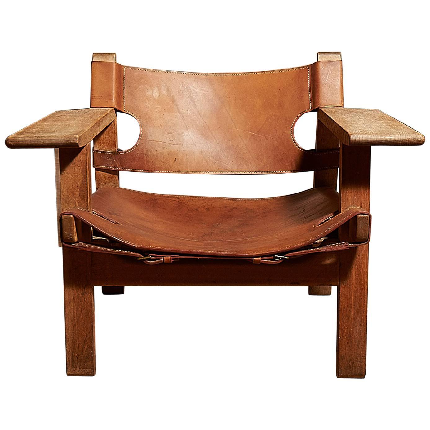 Børge Mogensen the Spanish Chair For Sale at 1stDibs